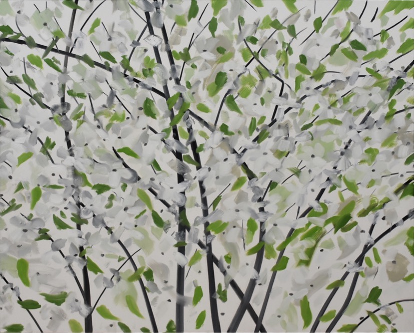 Alex Katz-Apple Blossom