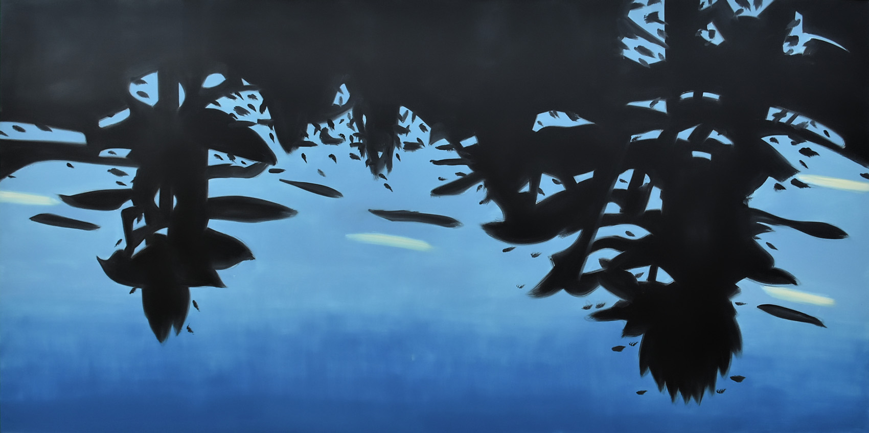 Alex Katz – Reflection 4 (2008). Private collection. Foto hndrk