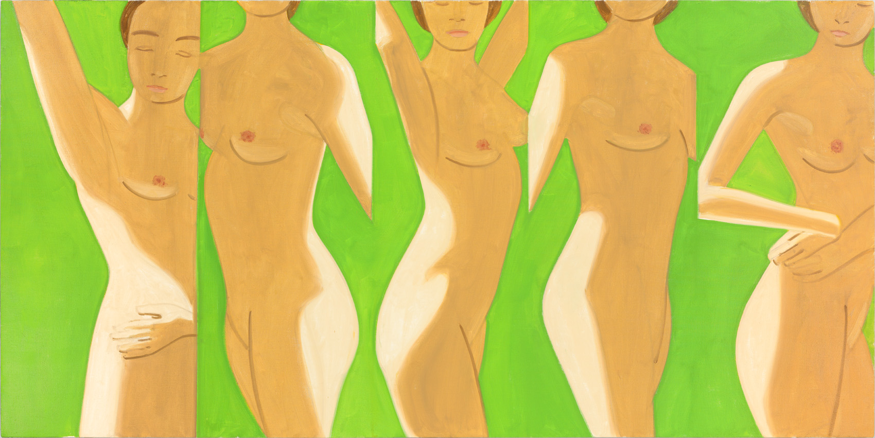 © Alex Katz, Homage to Degas 14, 2018, co Pictoright Amsterdam 2023 kopie